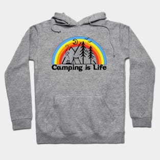 Camping is life Hoodie